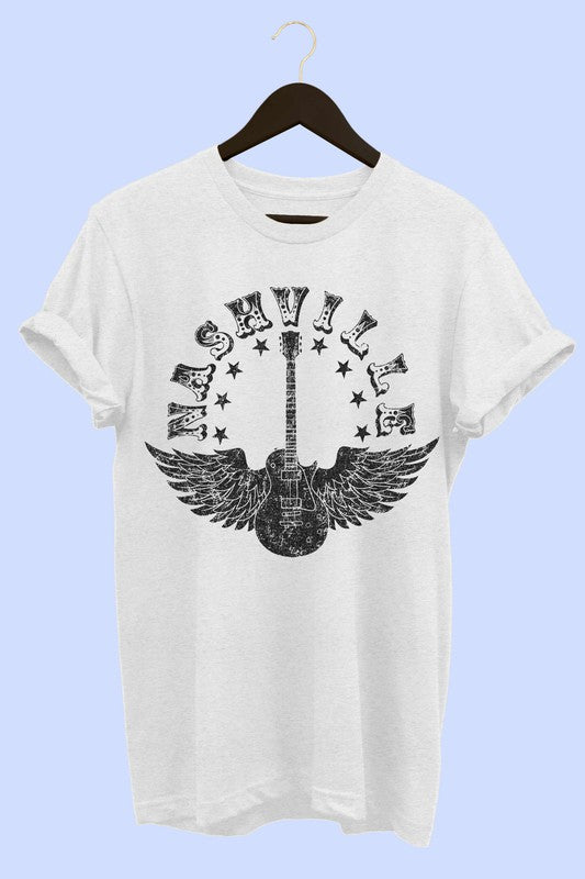 VINTAGE NASHVILLE Tee T-Shirt PLUS SIZE