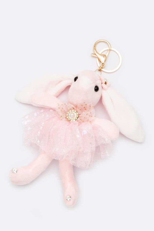 Bunny Keychains Set 4 PCS