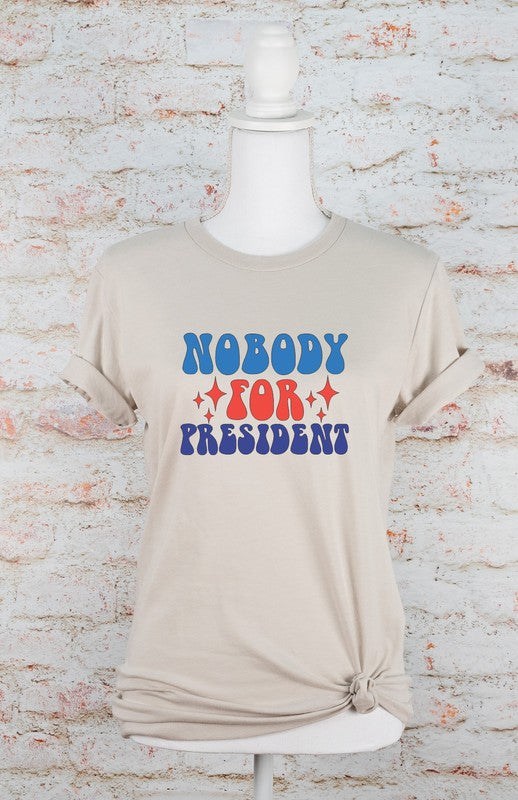 Nobody for President Softstyle Graphic Tee