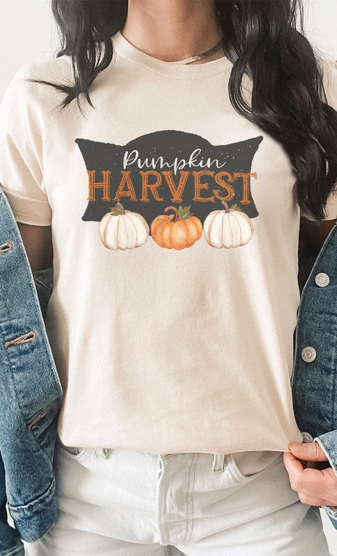 Vintage Pumpkin Harvest Graphic Tee T-Shirt