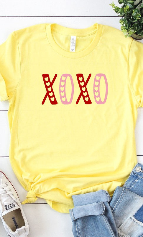 XOXO Heart Graphic Tee T-Shirt