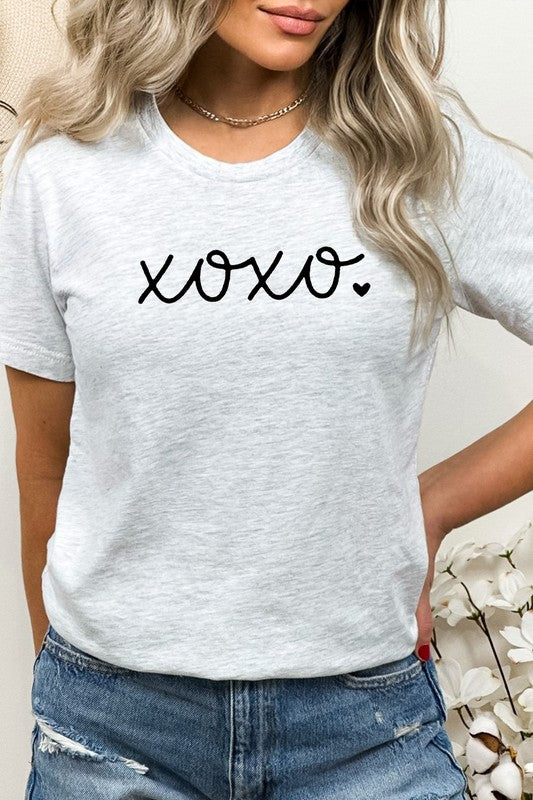 XOXO Heart Lover Valentines Day PLUS SIZE Tee T-Shirt