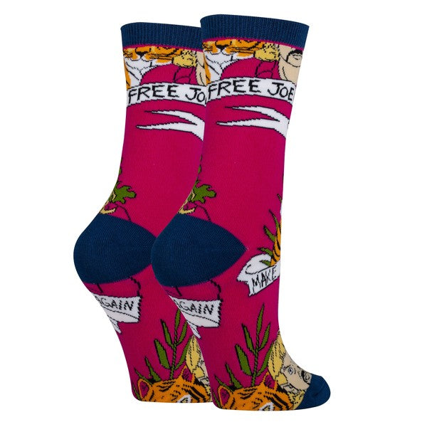 Joe Exotic Women's Funny Socks