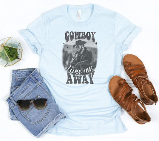Cowboy Take Me Away Rip Wheeler Tee T-Shirt