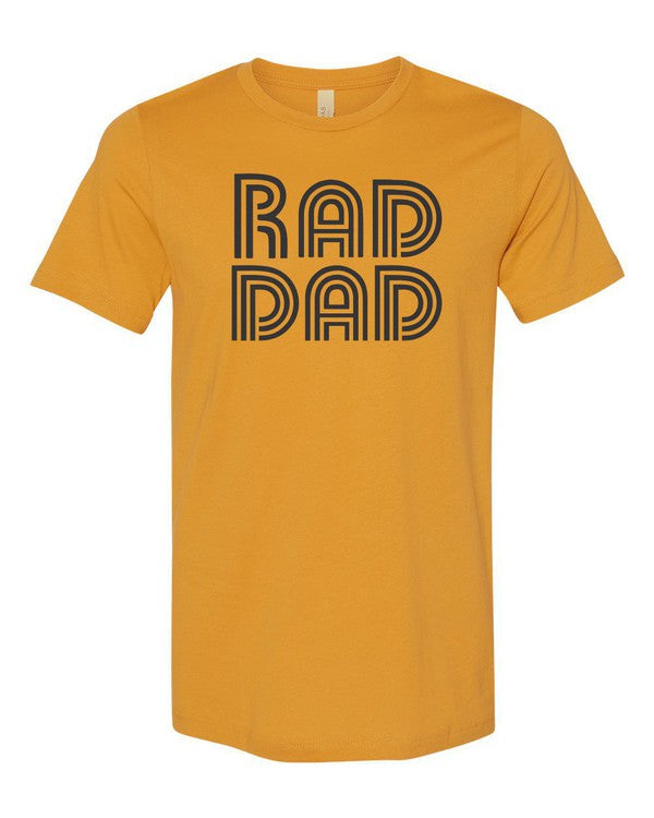 RAD DAD Fathers Softstyle Tee T-Shirt