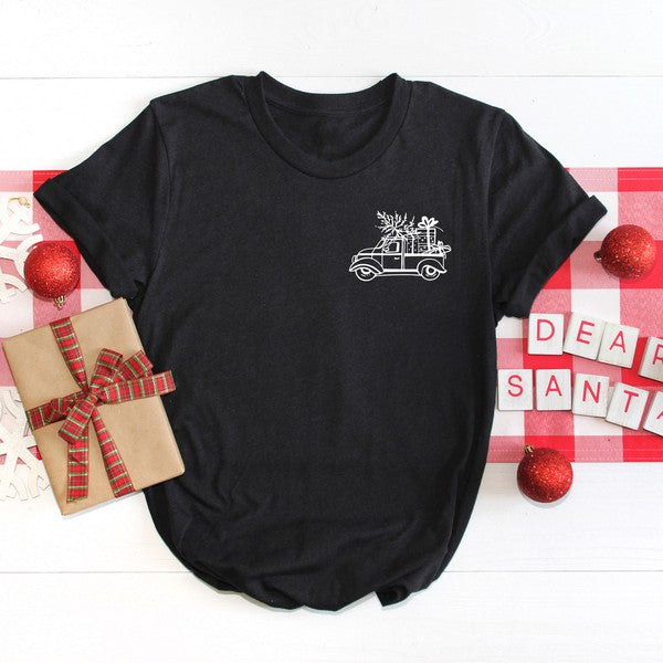 Truck With Gifts Mini Short Sleeve Graphic Tee