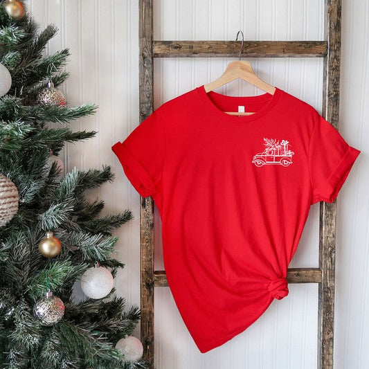 Truck With Gifts Mini Short Sleeve Graphic Tee