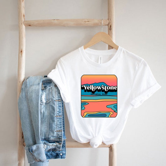 Vintage National Park Short Sleeve Graphic Tee T-Shirt