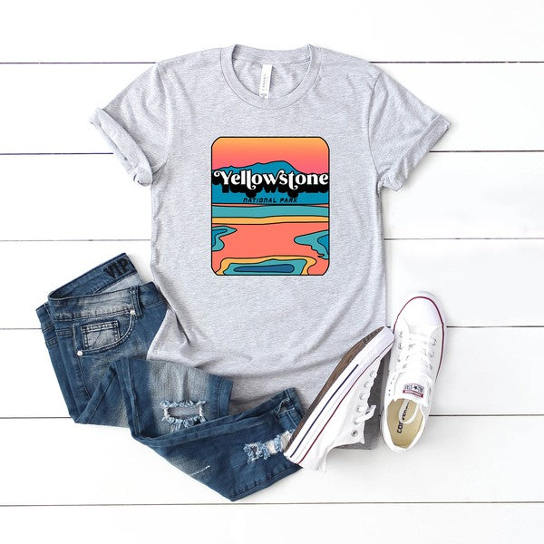 Vintage National Park Short Sleeve Graphic Tee T-Shirt