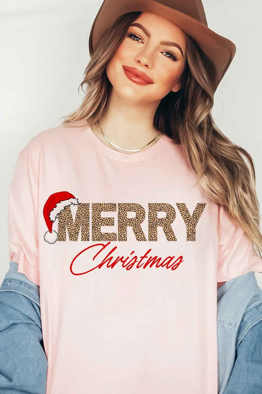 MERRY CHRISTMAS GRAPHIC PLUS SIZE Tee T-Shirt / T-SHIRT