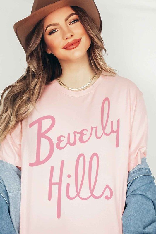 BEVERLY HILLS Tee T-Shirt PLUS SIZE