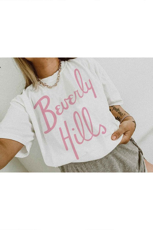 BEVERLY HILLS Tee T-Shirt PLUS SIZE