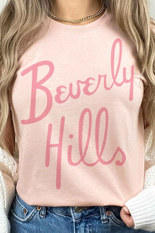 BEVERLY HILLS Tee T-Shirt PLUS SIZE