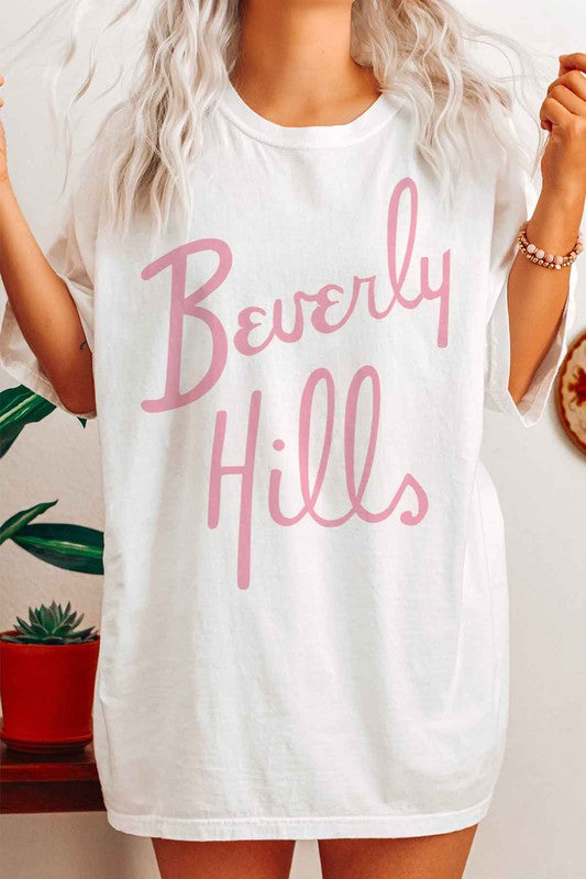 BEVERLY HILLS Tee T-Shirt PLUS SIZE