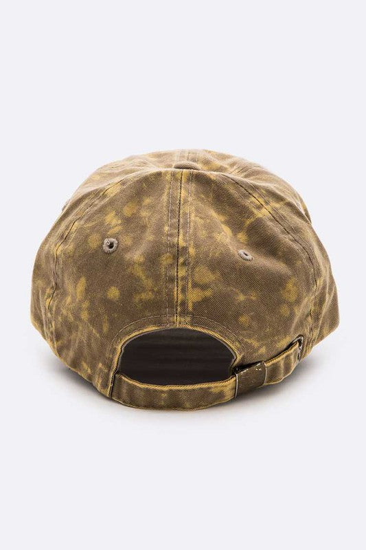 Wonderful Patch Acid Washed Cotton Cap