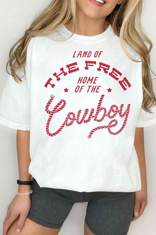HOME OF THE COWBOY GRAPHIC TEE