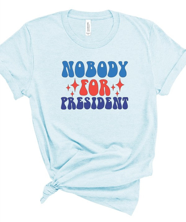 Nobody for President Softstyle Graphic Tee
