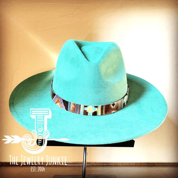 Magenta Navajo Western Leather Band Choice Hat