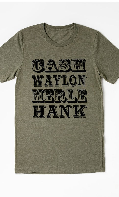 Retro Country Singer Graphic Tee T-Shirt