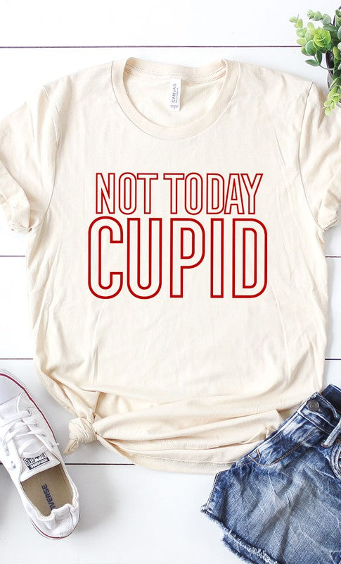 Not Today Cupid Graphic Tee T-Shirt PLUS