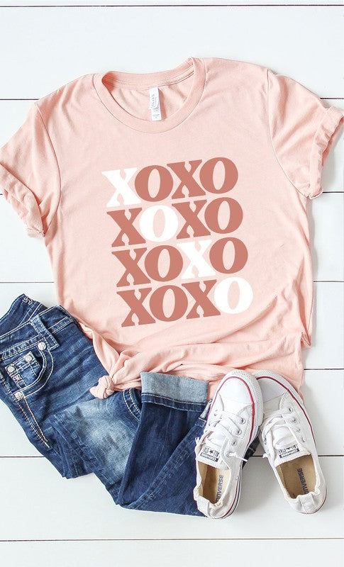 XOXO Repeat Graphic Tee T-Shirt