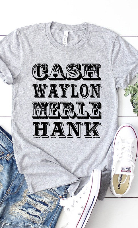 Retro Country Singer Graphic Tee T-Shirt