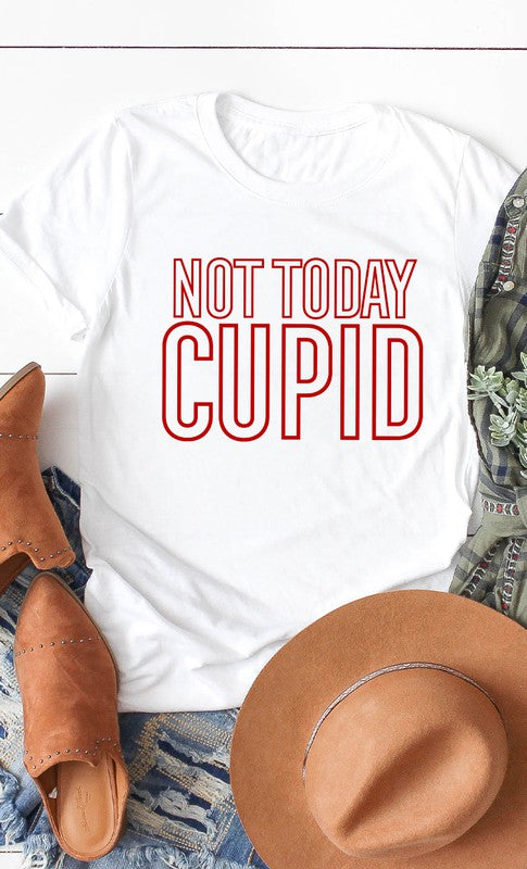 Not Today Cupid Graphic Tee T-Shirt PLUS