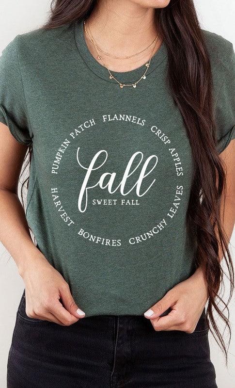 Fall Favorites Circle PLUS Graphic Tee T-Shirt