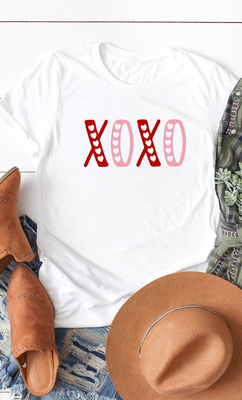 XOXO Heart Graphic Tee T-Shirt