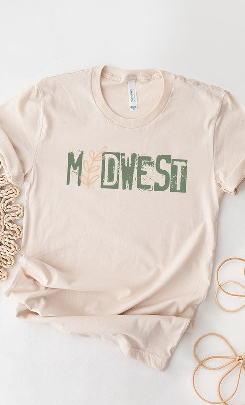 Midwest Floral Western Graphic Tee T-Shirt