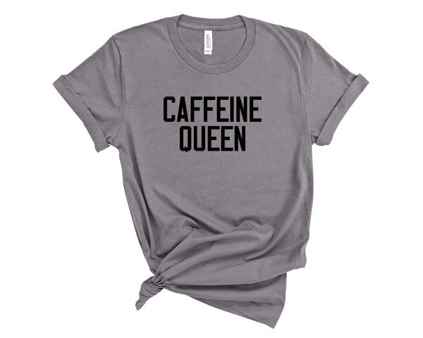 Caffeine Queen Crewneck Tee T-Shirt