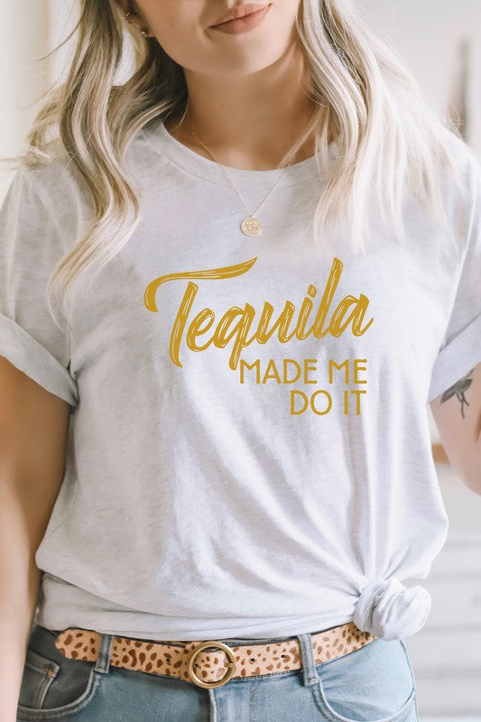 Made Me Do It Cinco De Mayo Graphic Tee T-Shirt