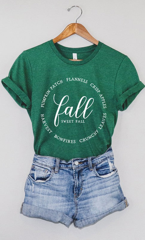 Fall Favorites Circle PLUS Graphic Tee T-Shirt