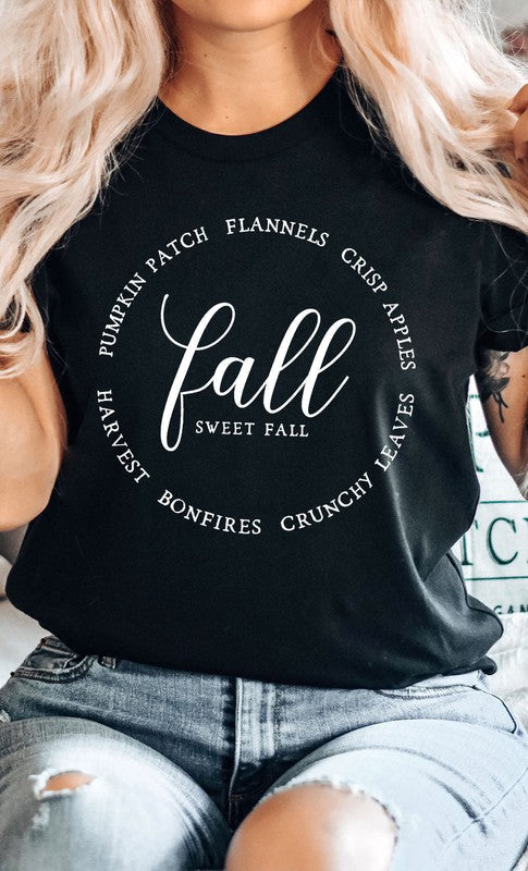 Fall Favorites Circle PLUS Graphic Tee T-Shirt