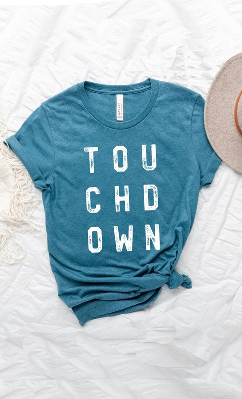 Retro Touchdown Graphic Tee T-Shirt PLUS