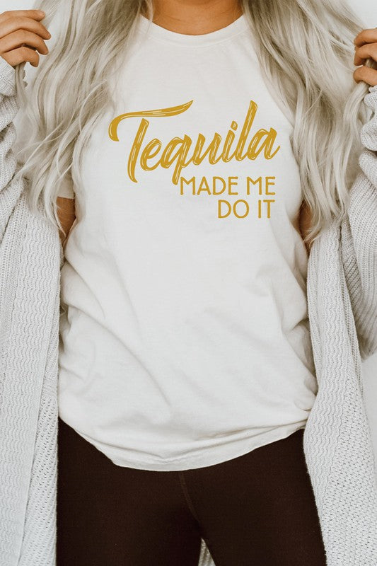 Made Me Do It Cinco De Mayo Graphic Tee T-Shirt
