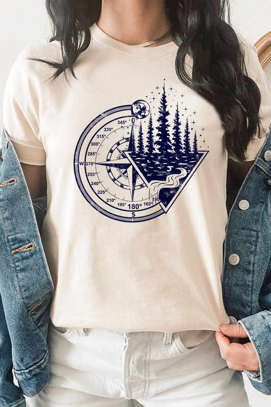 Forest River World Compass Navigator Graphic Tee T-Shirt