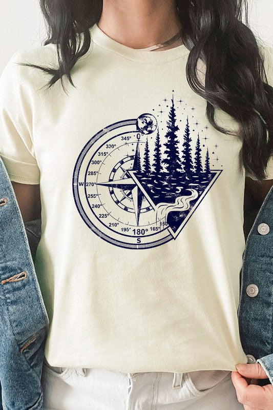 Forest River World Compass Navigator Graphic Tee T-Shirt