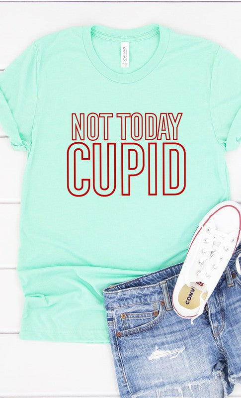 Not Today Cupid Graphic Tee T-Shirt