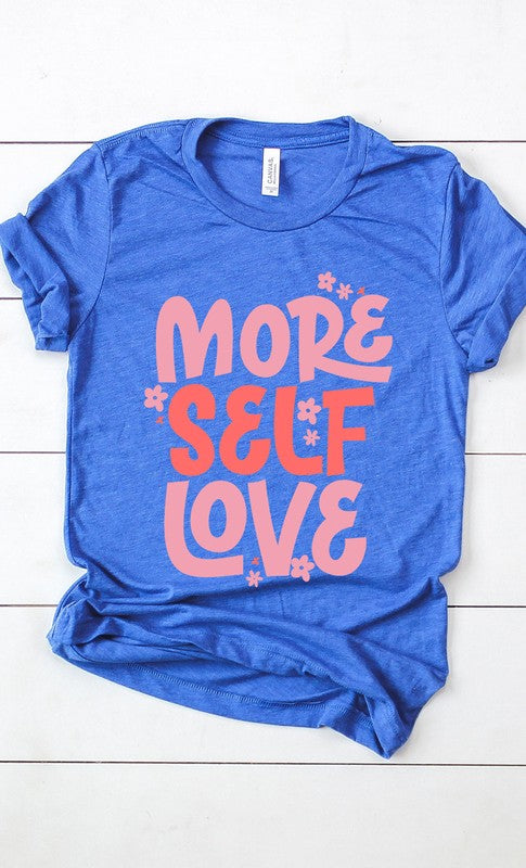 Retro More Self Love Graphic Tee T-Shirt PLUS